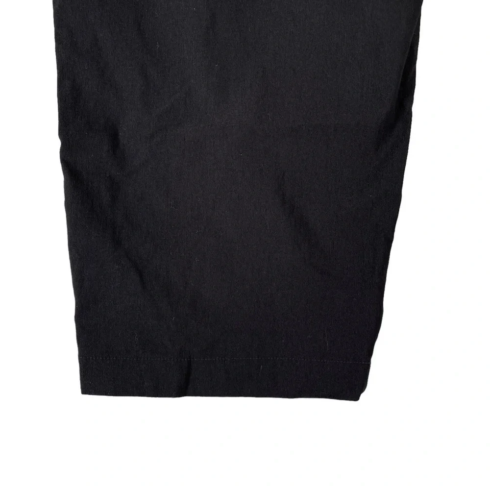 Jamie Sadock Capri Pant 8 Black Cropped Pant Golf Pickleball Hiking Performance